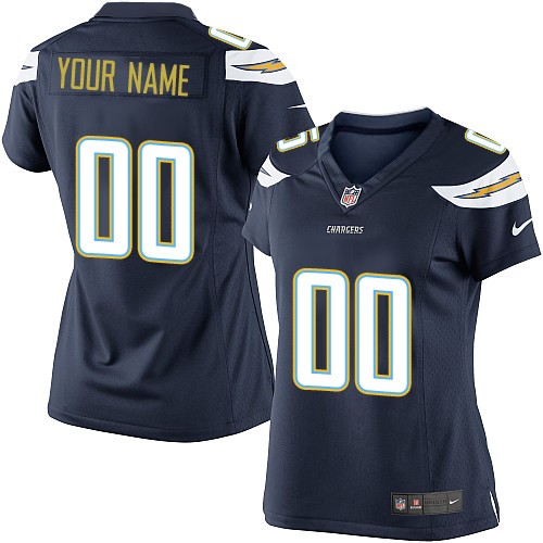 Women's Limited Nike Jersey Navy Blue Home - Customized NFL Los Angeles Chargers